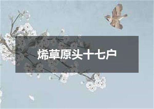 烯草原头十七户