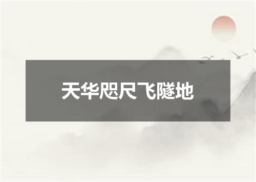 天华咫尺飞隧地