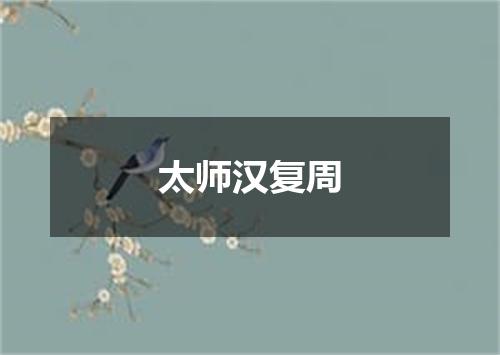 太师汉复周