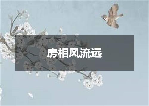房相风流远
