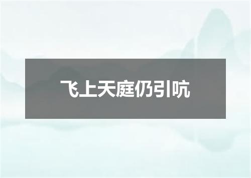 飞上天庭仍引吭