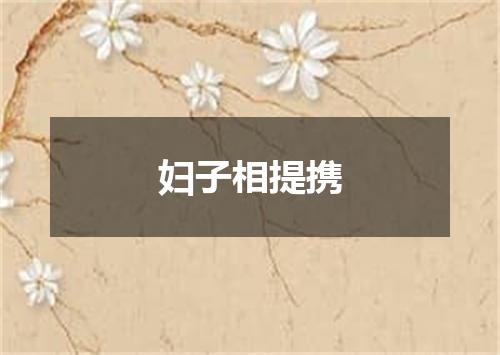妇子相提携