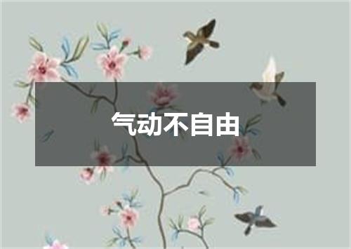 气动不自由