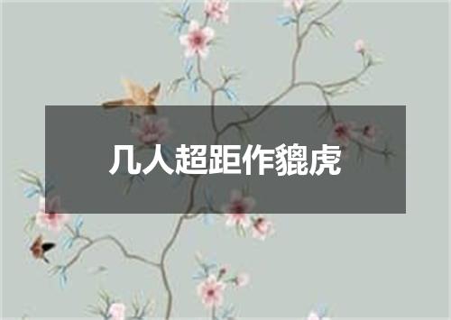 几人超距作貔虎