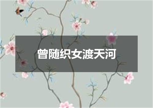 曾随织女渡天河