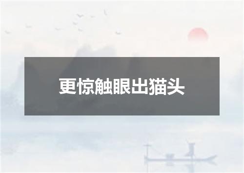更惊触眼出猫头
