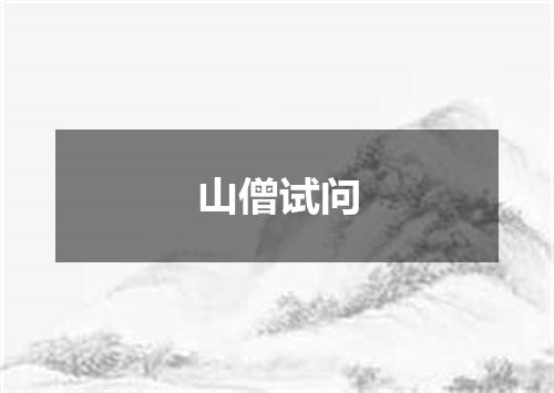 山僧试问