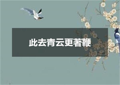 此去青云更著鞭