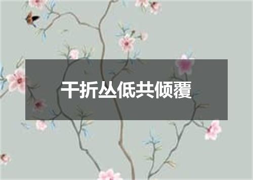 干折丛低共倾覆