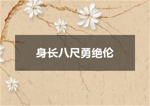 身长八尺勇绝伦