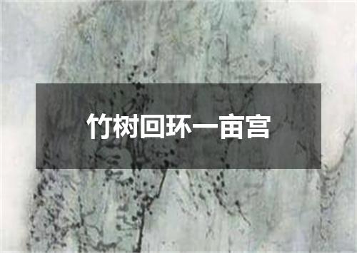 竹树回环一亩宫