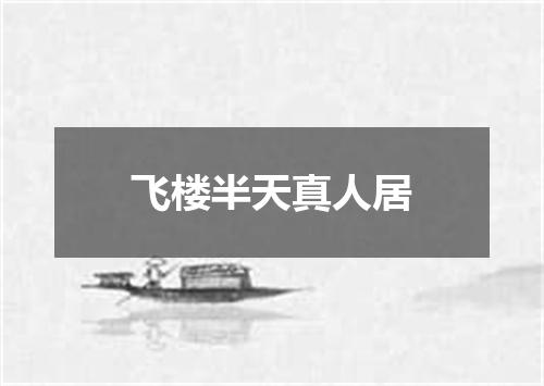 飞楼半天真人居