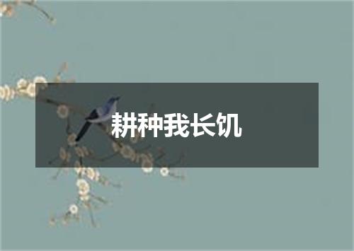 耕种我长饥