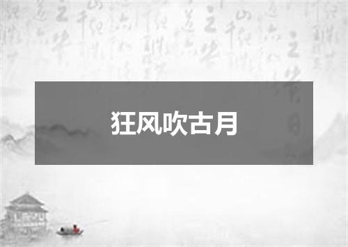 狂风吹古月
