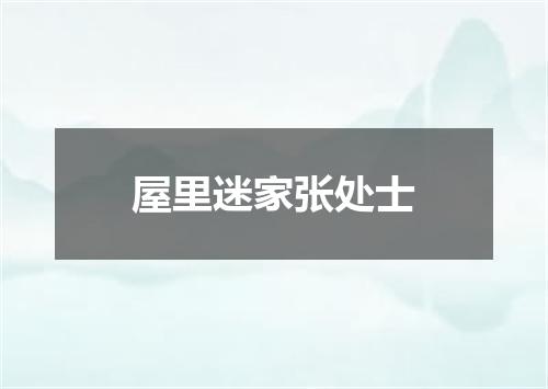 屋里迷家张处士