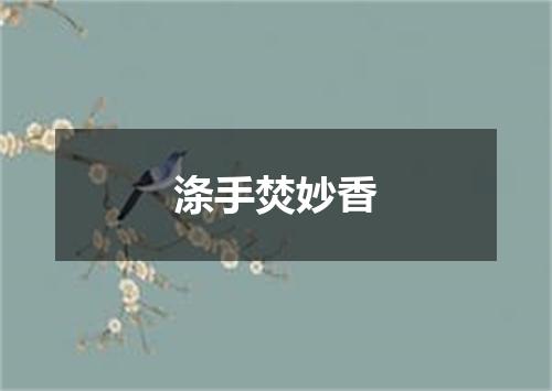 涤手焚妙香
