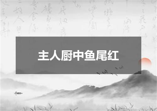 主人厨中鱼尾红