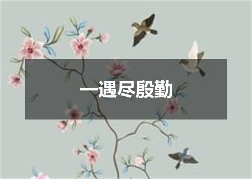一遇尽殷勤