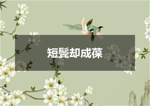 短鬓却成葆