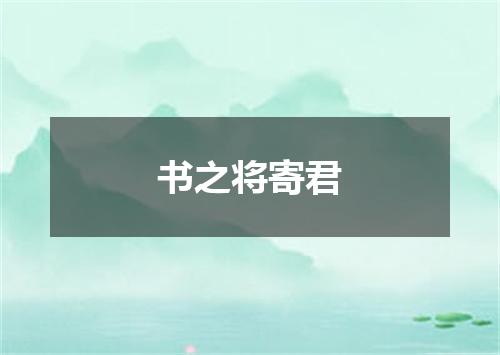 书之将寄君