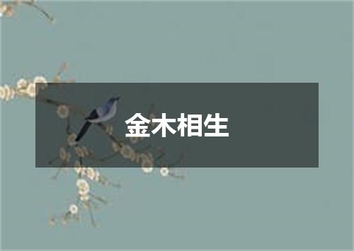 金木相生