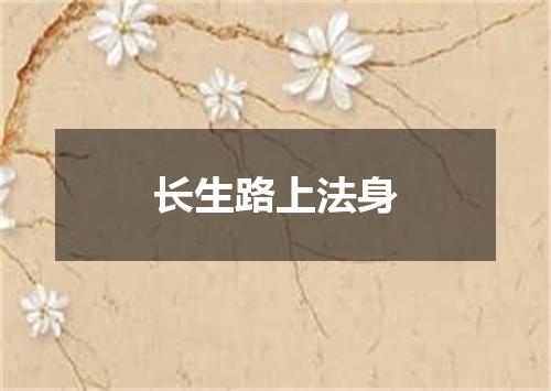 长生路上法身