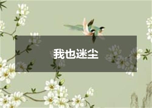 我也迷尘