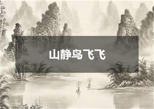 山静鸟飞飞