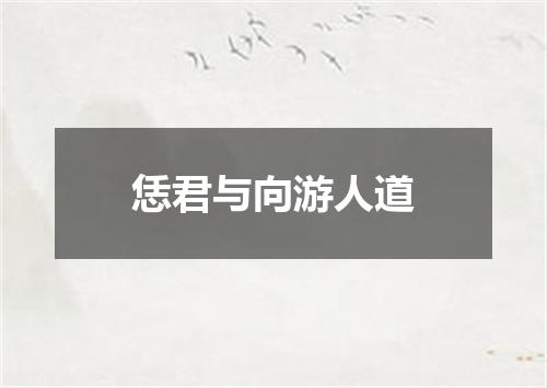 恁君与向游人道