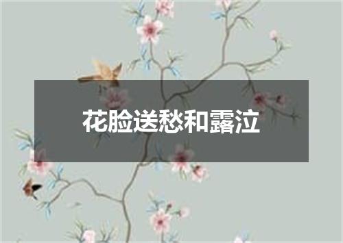 花脸送愁和露泣