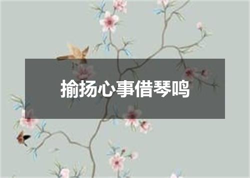 揄扬心事借琴鸣