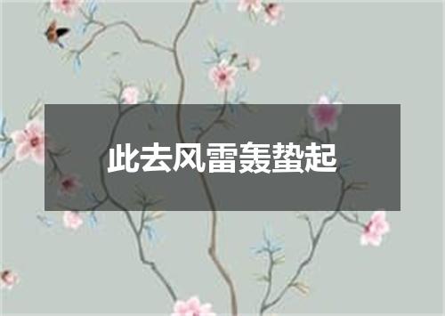 此去风雷轰蛰起