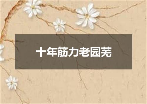 十年筋力老园芜