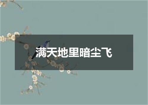 满天地里暗尘飞