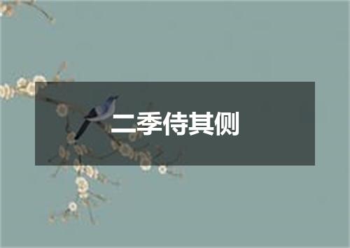 二季侍其侧