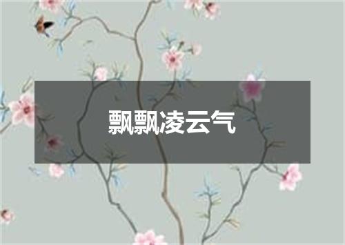 飘飘凌云气