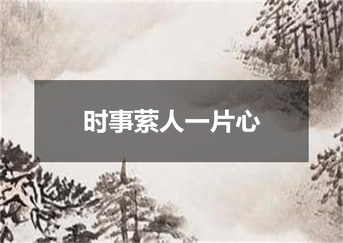 时事萦人一片心