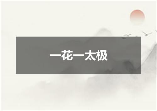 一花一太极
