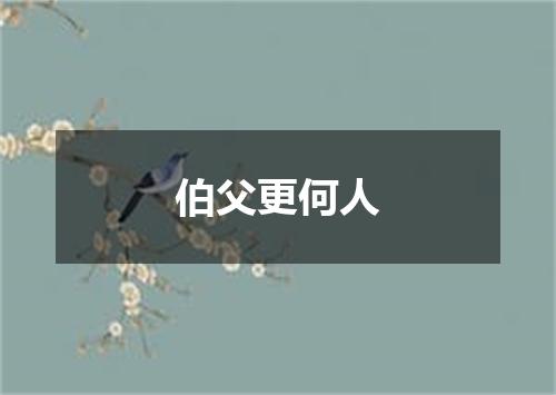 伯父更何人