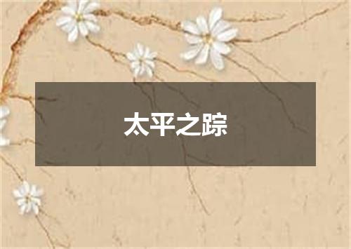 太平之踪