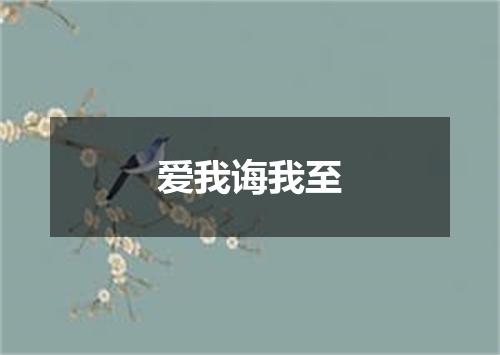 爱我诲我至