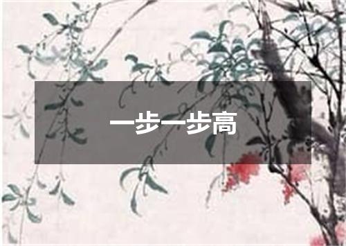 一步一步高