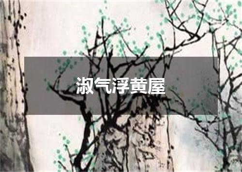 淑气浮黄屋
