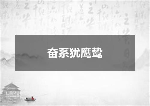 奋系犹鹰鸷