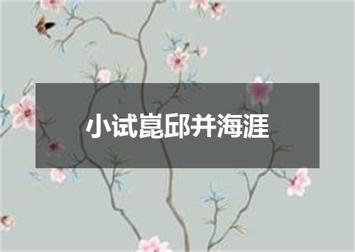 小试崑邱并海涯