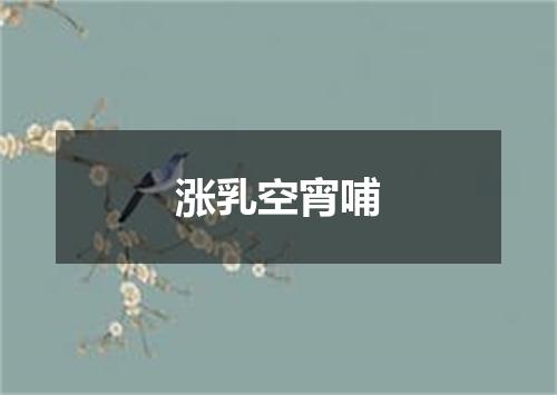 涨乳空宵哺