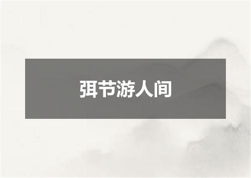 弭节游人间