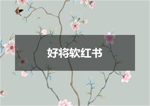 好将软红书