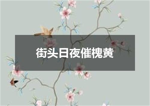 街头日夜催槐黄