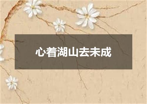 心着湖山去未成
